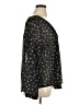 Torrid Stars Black Long Sleeve Blouse Size 1X Plus (1) - photo 4