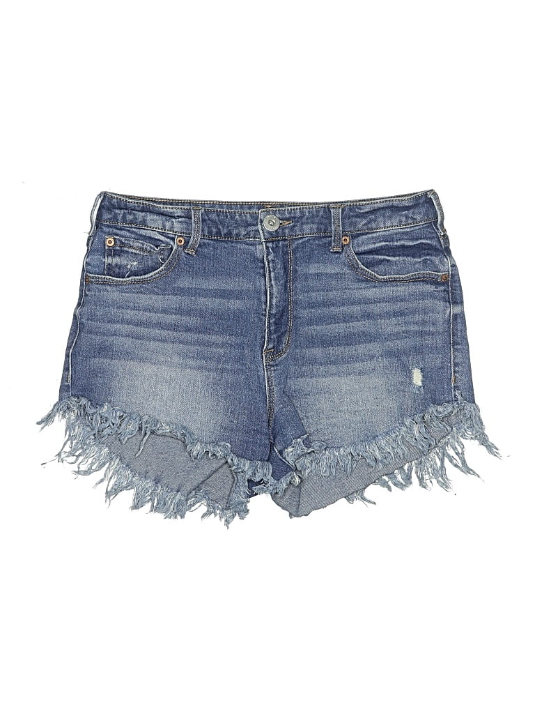 Pre-owned Inc Denim Denim Shorts In Blue