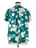 Torrid 100% Polyester Tropical Teal Short Sleeve Blouse Size 1X Plus (1) - photo 2