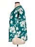 Torrid 100% Polyester Tropical Teal Short Sleeve Blouse Size 1X Plus (1) - photo 5