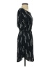 Final Touch 100% Rayon Chevron-herringbone Black Casual Dress Size S - photo 4