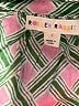 Roller Rabbit 100% Cotton Green Short Sleeve Blouse Size S - photo 7