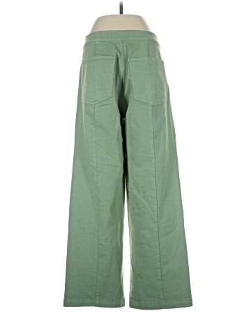 Madewell The Emmett Wide-Leg Crop Pant: Welt Pocket Edition (view 2)