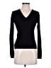Burberry 100% Merino Extra Fine Wool Black Wool Pullover Sweater Size S (estimated) - photo 1