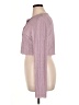 Topshop 100% Polyester Pink Long Sleeve Polo Size 14 - photo 5