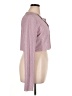 Topshop 100% Polyester Pink Long Sleeve Polo Size 14 - photo 4