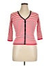 August Silk Red 3/4 Sleeve T-Shirt Size XL - photo 1