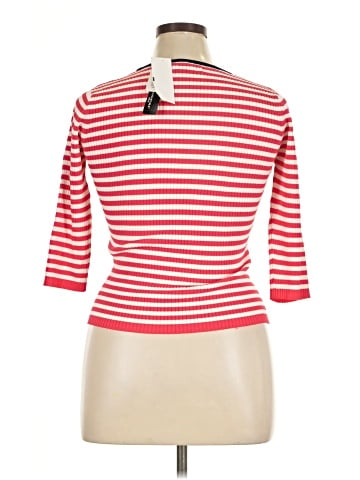 August Silk 3/4 Sleeve T-Shirt (view 2)