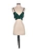 Shein 100% Polyester Green Sleeveless Top Size 4 - photo 1