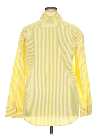 Unbranded 3/4 Sleeve Button-Down Shirt (view 2)