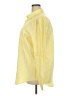 Unbranded Stripes Yellow 3/4 Sleeve Button-Down Shirt Size 2XL - photo 5