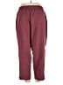 Mondetta Solid Burgundy Casual Pants Size XXL - photo 2