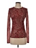 J.Crew 100% Polyester Red Long Sleeve Top Size S - photo 1