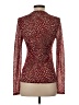 J.Crew 100% Polyester Red Long Sleeve Top Size S - photo 2