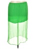 J.Crew 100% Cupro Green Casual Skirt Size 2X - photo 1