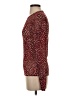 J.Crew 100% Polyester Red Long Sleeve Top Size S - photo 5