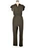 No Boundaries Solid Green Jumpsuit Size 3X - photo 1