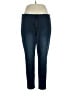 Soft Surroundings Solid Blue Jeggings Size 1X - photo 1