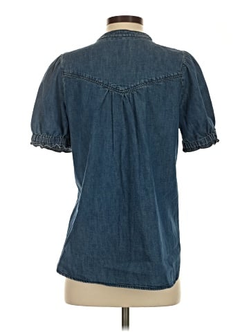 Pilcro Short Sleeve Blouse (view 2)
