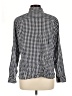 Talbots Outlet 100% Cotton Checkered-gingham Black Long Sleeve Button-Down Shirt Size L - photo 2