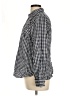 Talbots Outlet 100% Cotton Checkered-gingham Black Long Sleeve Button-Down Shirt Size L - photo 5
