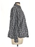 Talbots Outlet 100% Cotton Checkered-gingham Black Long Sleeve Button-Down Shirt Size L - photo 4