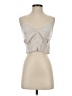 Sienna Sky Silver Sleeveless Top Size S - photo 1