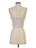 Sienna Sky Silver Sleeveless Top Size S - photo 2