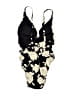 Sanctuary Floral Black One Piece Swimsuit Size S - photo 2