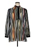 Anne Klein 100% Polyester Silver Long Sleeve T-Shirt Size 14 - photo 1