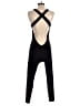 Assorted Brands Solid Black Jumpsuit Size S - photo 2