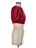 Day + Moon 100% Polyester Red Short Sleeve Top Size S - photo 4