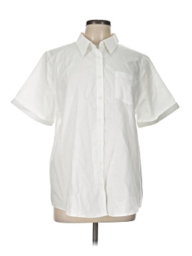 Lands' End Short Sleeve Button Down Shirt