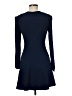 Sandro Solid Blue Casual Dress Size Med (2) - photo 2