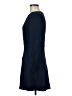 Sandro Solid Blue Casual Dress Size Med (2) - photo 5