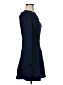 Sandro Solid Blue Casual Dress Size Med (2) - photo 4