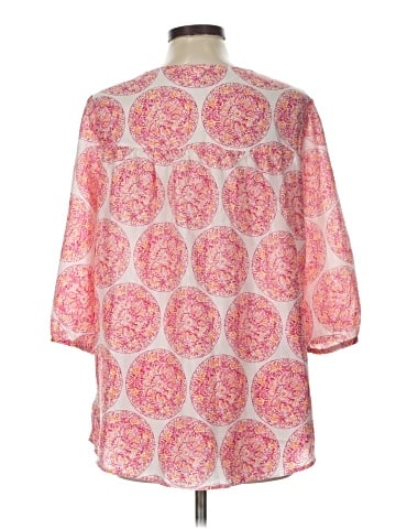 Calypso St. Barth For Target 3/4 Sleeve Silk Top (view 2)