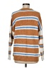 American Eagle Outfitters Stripes Brown Pullover Sweater Size M - photo 2