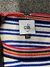 CAbi Stripes Blue Pullover Sweater Size M - photo 4