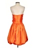 Star Box 100% Polyester Orange Cocktail Dress Size S - photo 2