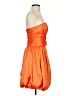 Star Box 100% Polyester Orange Cocktail Dress Size S - photo 4