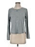 Nike 100% Polyester Gray Long Sleeve T-Shirt Size S - photo 1