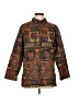 Chico's Print Brown Orange Jacket Size Lg (2) - photo 1
