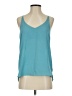 Shinestar 100% Polyester Teal Sleeveless Top Size S - photo 1