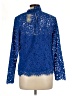 J.Crew Blue Long Sleeve Blouse Size 10 - photo 2