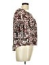 Cato 100% Rayon Brown 3/4 Sleeve Blouse Size M - photo 4
