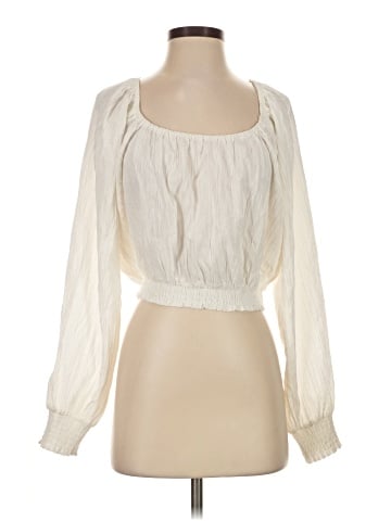 Pookie & Sebastian Long Sleeve Blouse (view 1)