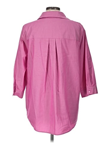 Joan Rivers 3/4 Sleeve Button-Down Shirt (view 2)