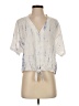 Rails Tie-dye Ivory Short Sleeve Blouse Size S - photo 1