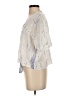 Rails Tie-dye Ivory Short Sleeve Blouse Size S - photo 5